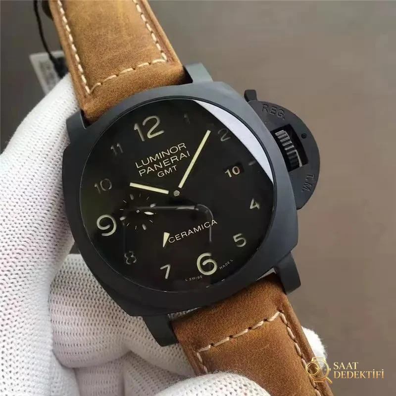 VS Factory Panerai PAM441 V2 saat incelemesi - Kadran Detayı ve Bezel İşçiliği