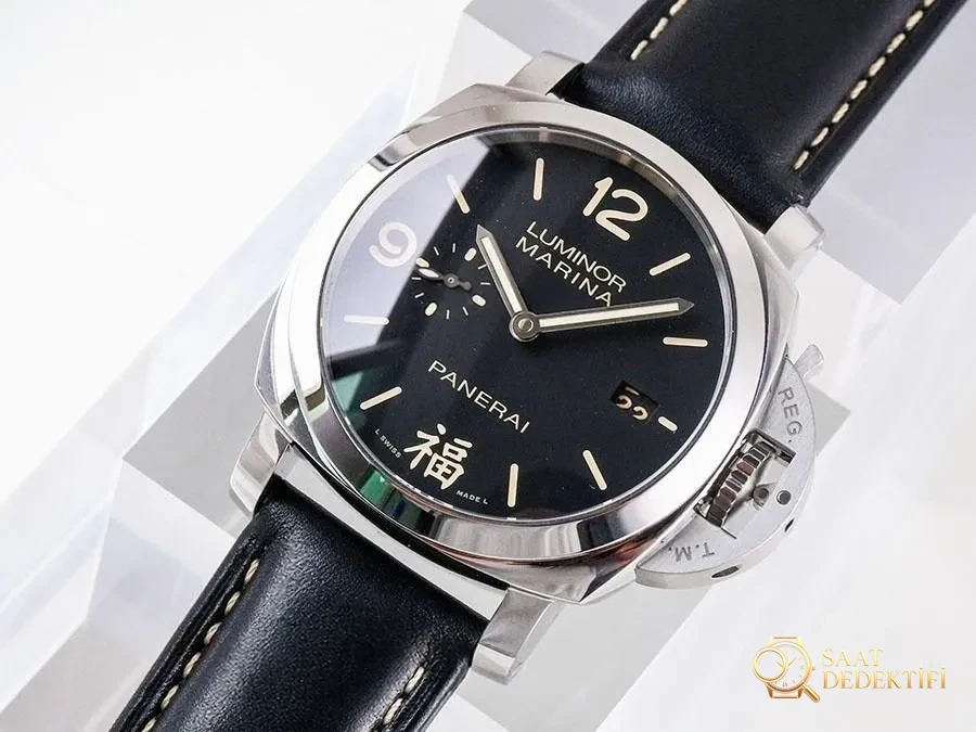 VS Factory Panerai PAM498 Replika Kol Saati «Fu Modeli» - VS Saat - Kadran Detayı ve Bezel İşçiliği