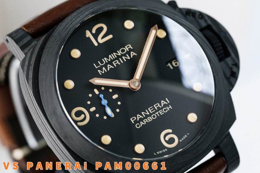 VS Factory Panerai PAM661 karbon fiber saat incelemesi — 2. fotoğraf