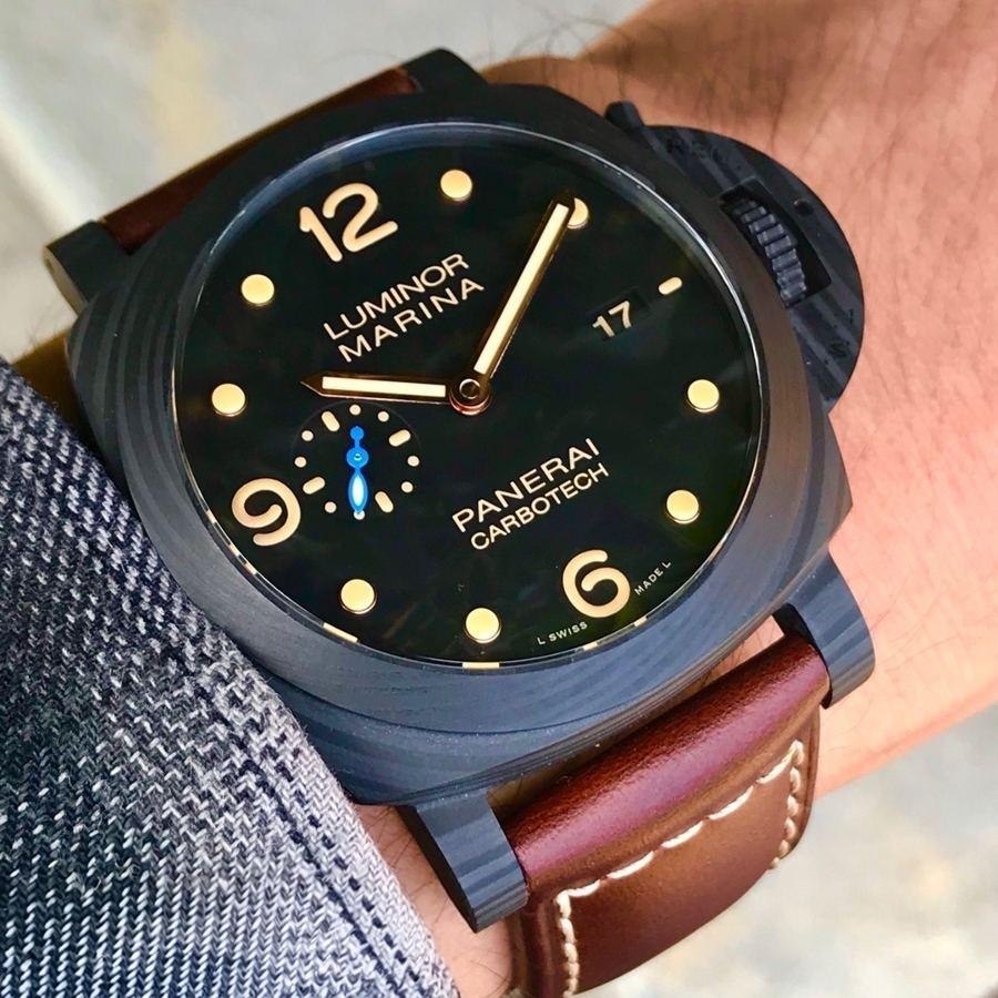 VS Factory Panerai PAM661 karbon fiber spor saati incelemesi — 2. fotoğraf