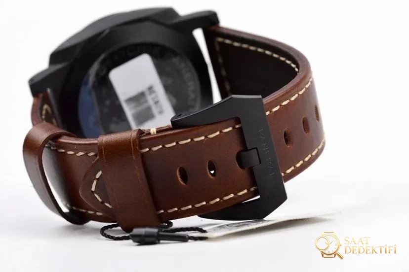 VS Factory Panerai PAM661 karbon fiber spor saati incelemesi - Makro Kadran ve İndeks İşçiliği