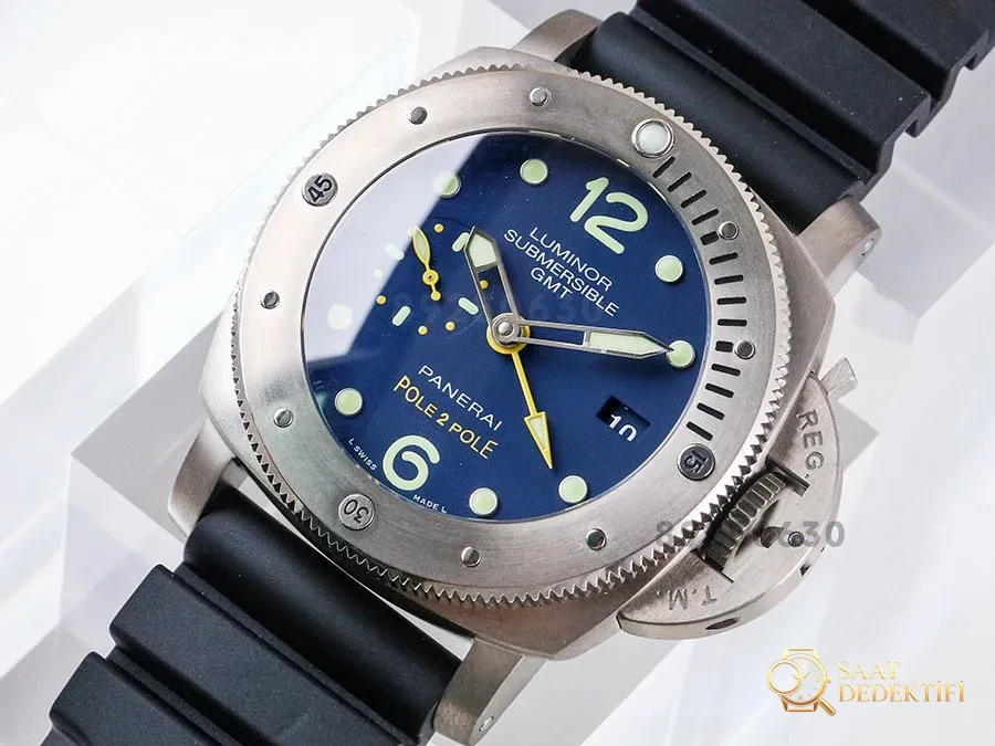 VS Factory Panerai PAM719 Replika Kol Saati - VS Saat - Kadran Detayı ve Bezel İşçiliği