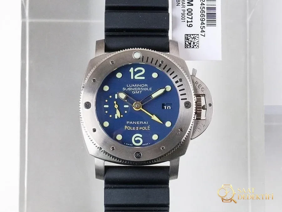 VS Factory Panerai PAM719 Replika Kol Saati - VS Saat - Kasa Profili ve Kurma Kolu İncelemesi
