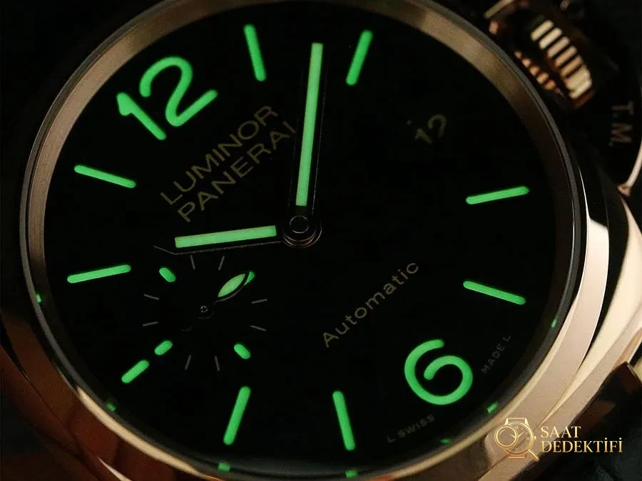 VS Factory Panerai PAM908 replika saat - VS - Makro Kadran ve İndeks İşçiliği