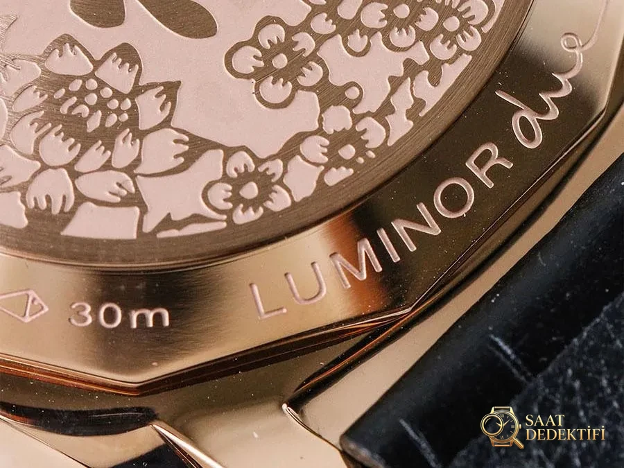 VS Factory Panerai PAM908 replika saat - VS - Mekanizma Zemberek ve Balans Detayı