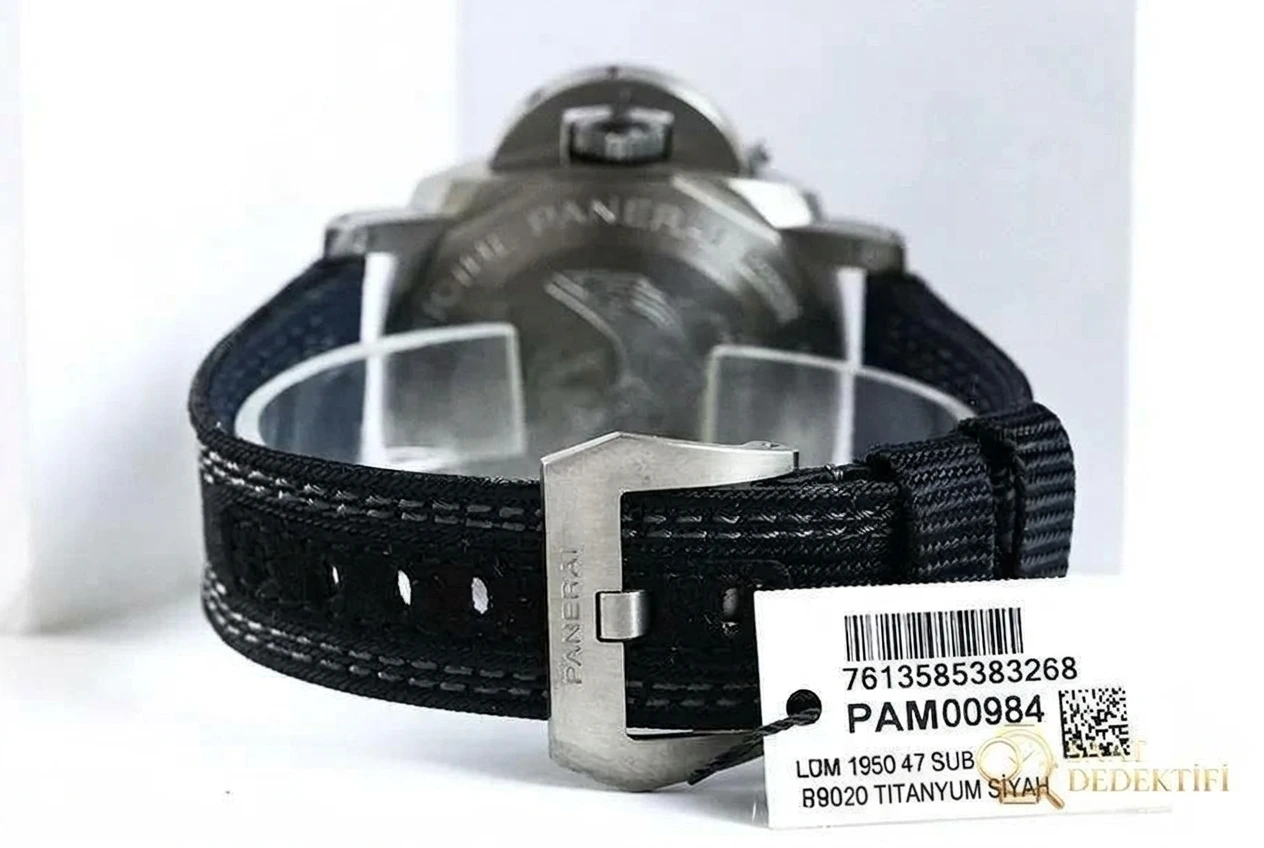 VS Factory Panerai PAM984 replika kol saati - VS Saat - Makro Kadran ve İndeks İşçiliği
