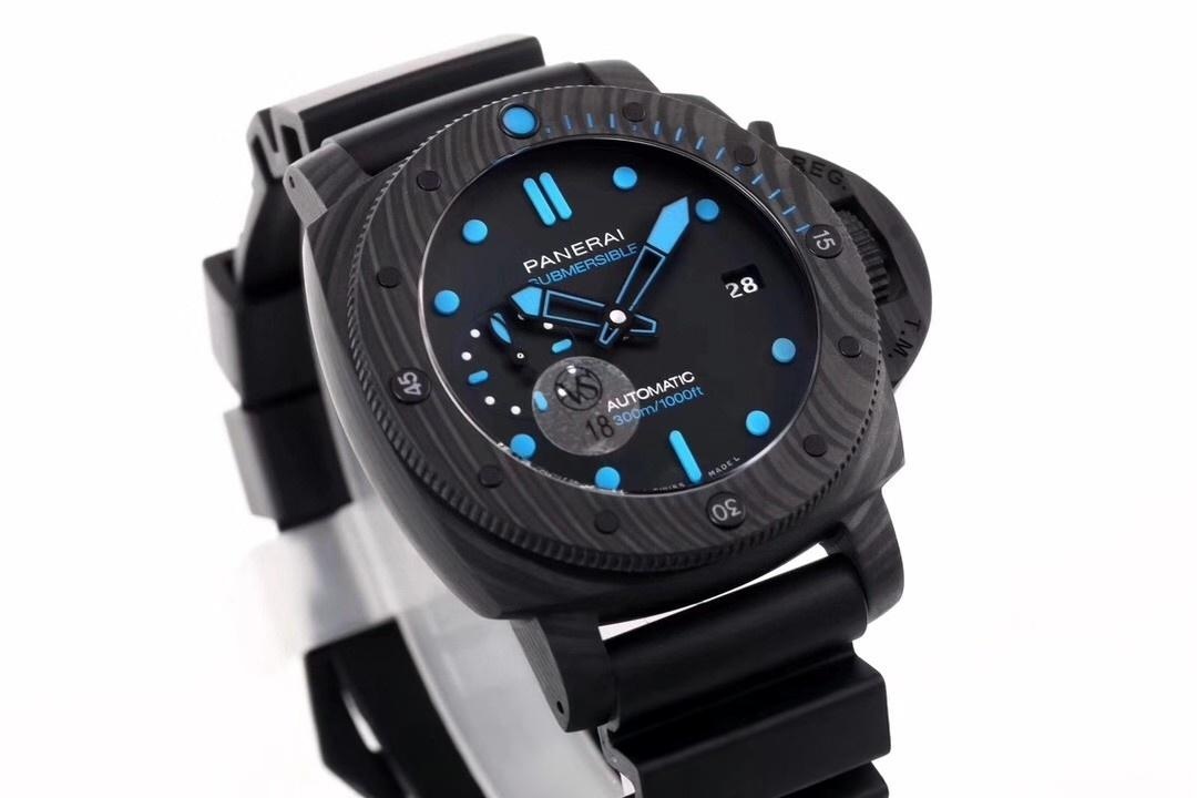 VS Factory Panerai Submersible PAM960 Sun Yang tarzı 1616 küçük boy 42 MM replika kol saati — 8. fotoğraf