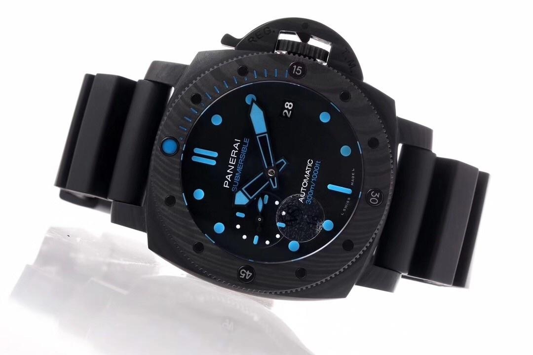VS Factory Panerai Submersible PAM960 Sun Yang tarzı 1616 küçük boy 42 MM replika kol saati — 9. fotoğraf