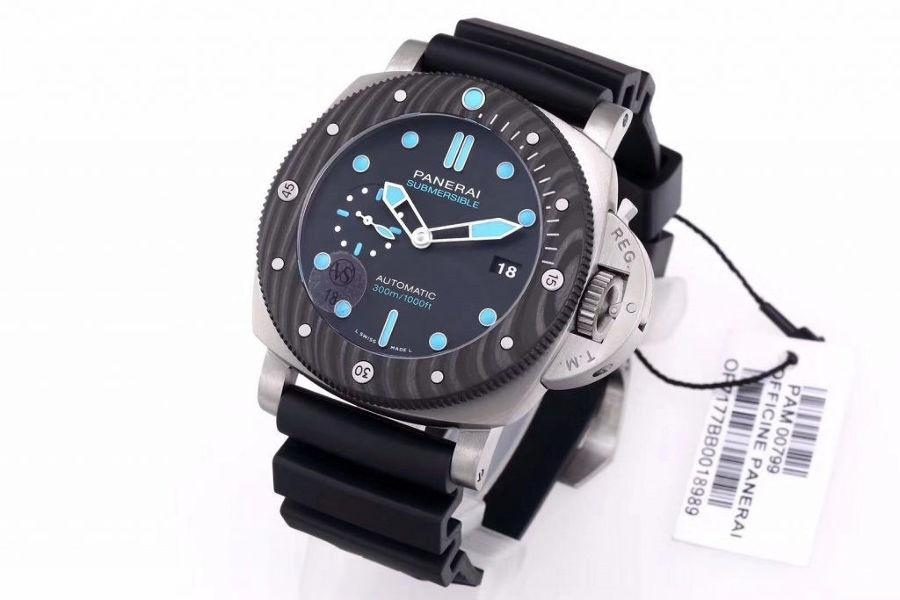 VS Factory Panerai Submersible serisi PAM00799 saat incelemesi — 3. fotoğraf