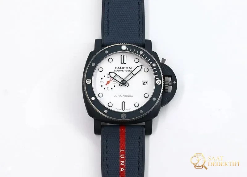 VS Factory Panerai Submersible Serisi PAM01543 Replika Kol Saati - VS Saat - Kadran Detayı ve Bezel İşçiliği