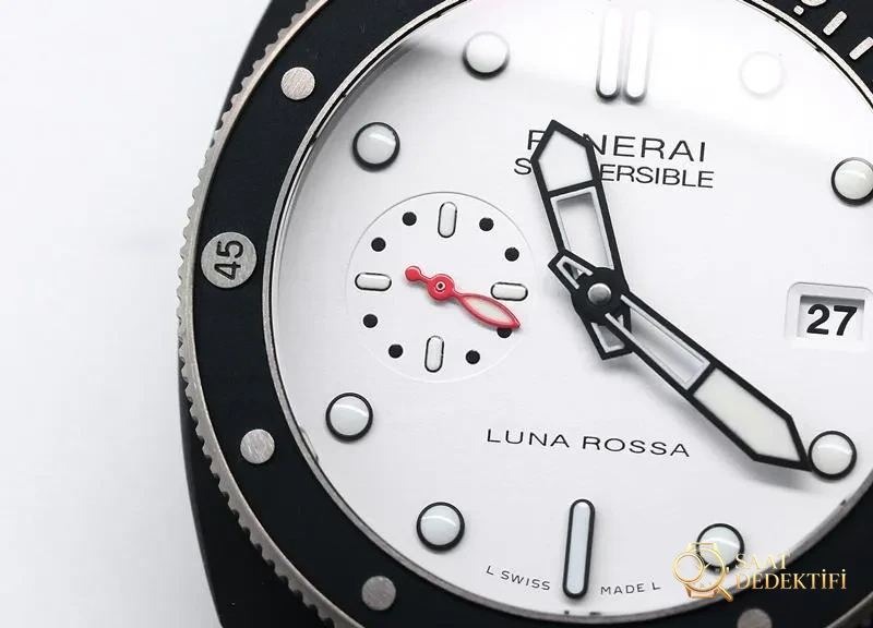 VS Factory Panerai Submersible Serisi PAM01543 Replika Kol Saati - VS Saat - Kasa Profili ve Kurma Kolu İncelemesi