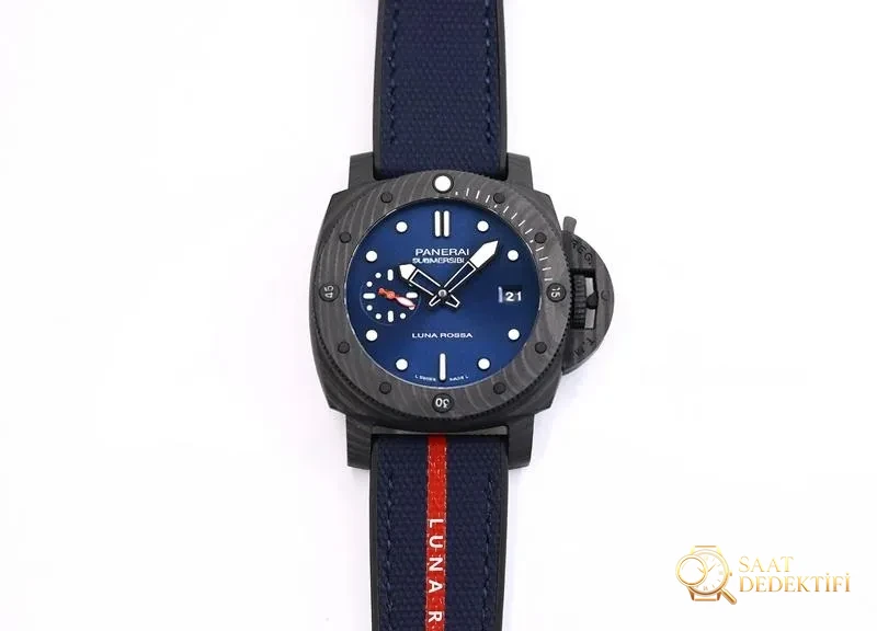 VS Factory Panerai Submersible Serisi PAM01563 Replika Kol Saati - VS Saat - Kadran Detayı ve Bezel İşçiliği