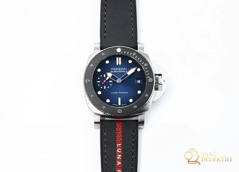 VS Factory Panerai Submersible Serisi PAM01565 Replika Kol Saati - VS Saat - Kadran Detayı ve Bezel İşçiliği