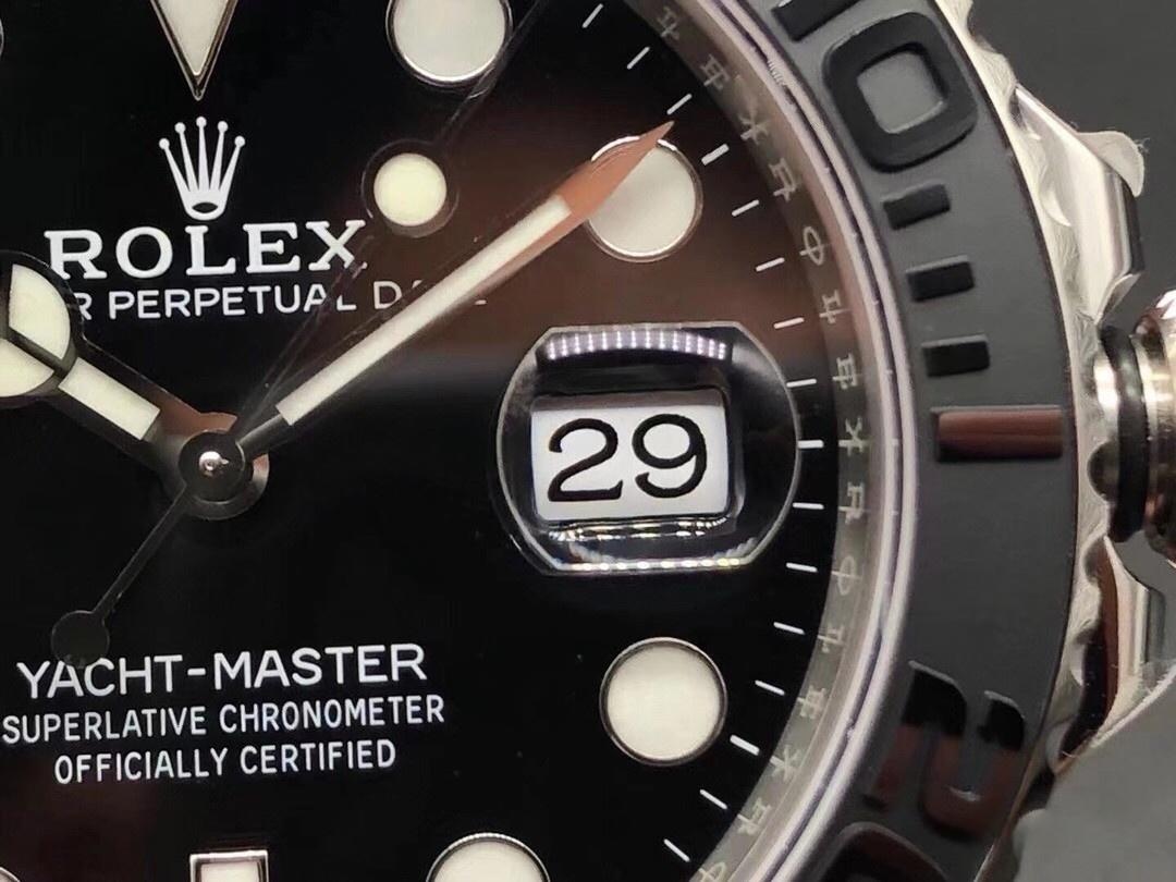 VS Factory Platin Yacht-Master 42 mm 3235 Özel Üretim Entegre Mekanizma Rolex 226659 İşçilik İncelemesi — 3. fotoğraf