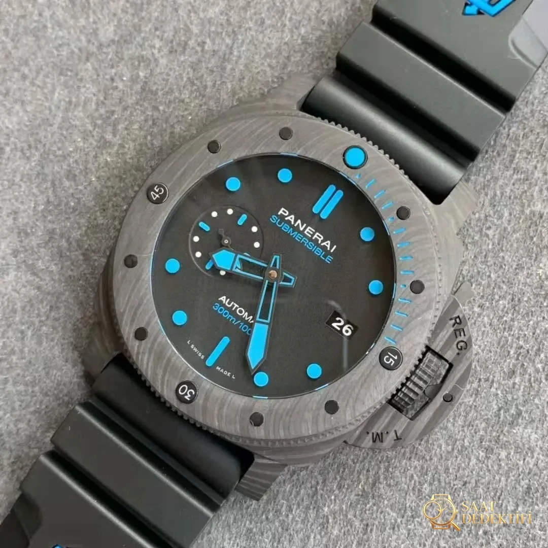 Replika Panerai Submersible Mavi