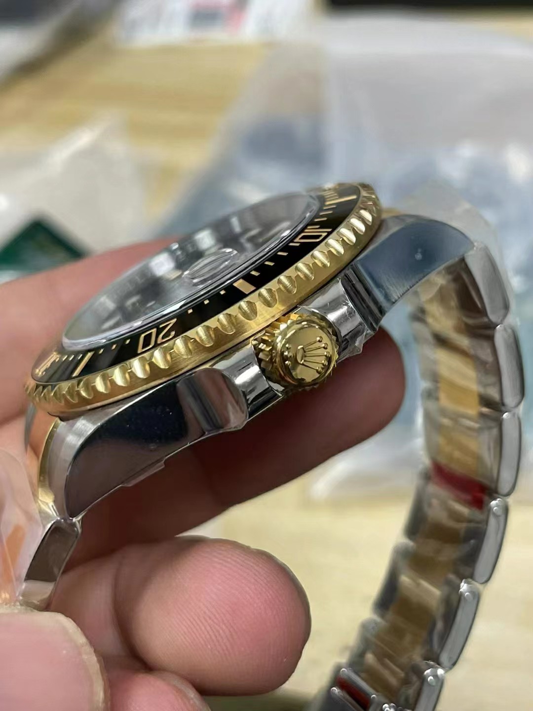 Rolex Sea-Dweller İki Renk Kurma Kolu