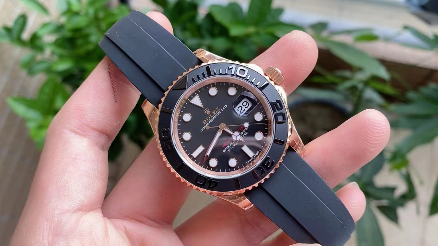 Replika Rolex YachtMaster 116655