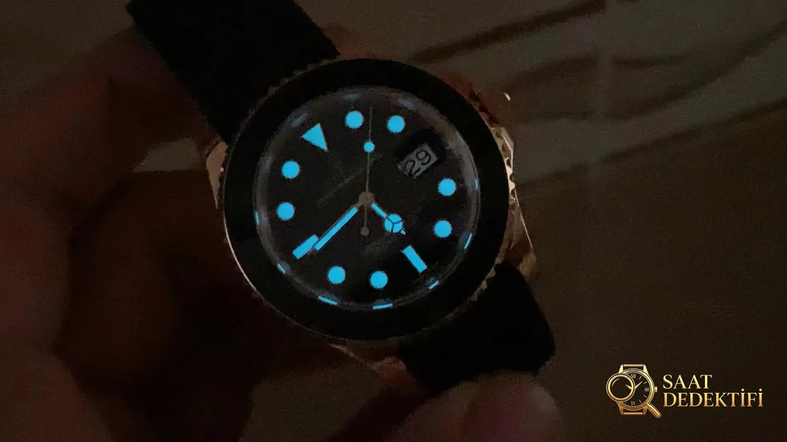 Rolex YachtMaster 116655 Kadran Lume
