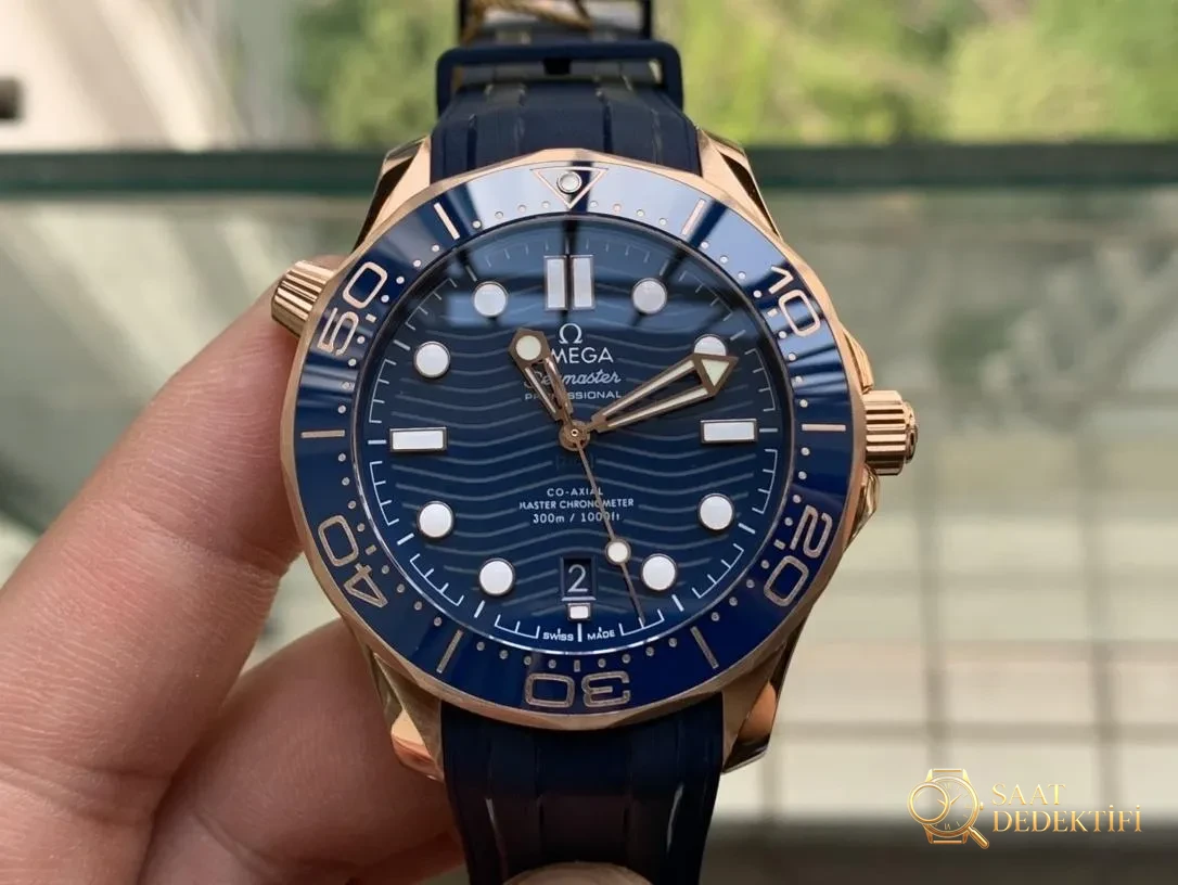 Omega, Rose Gold, Seamaster, VS Factory