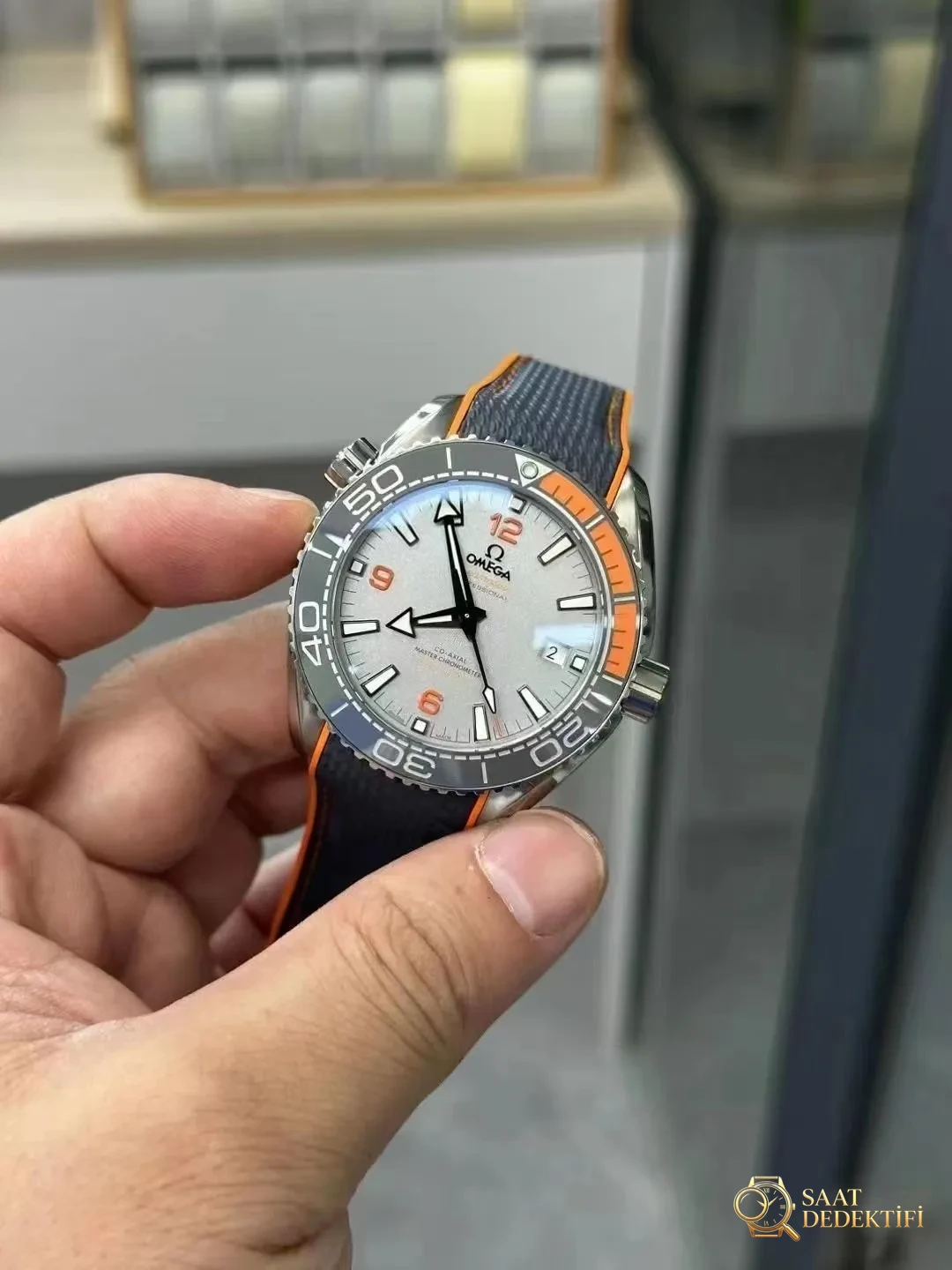Omega Planet Ocean Gri Titanyum Replika