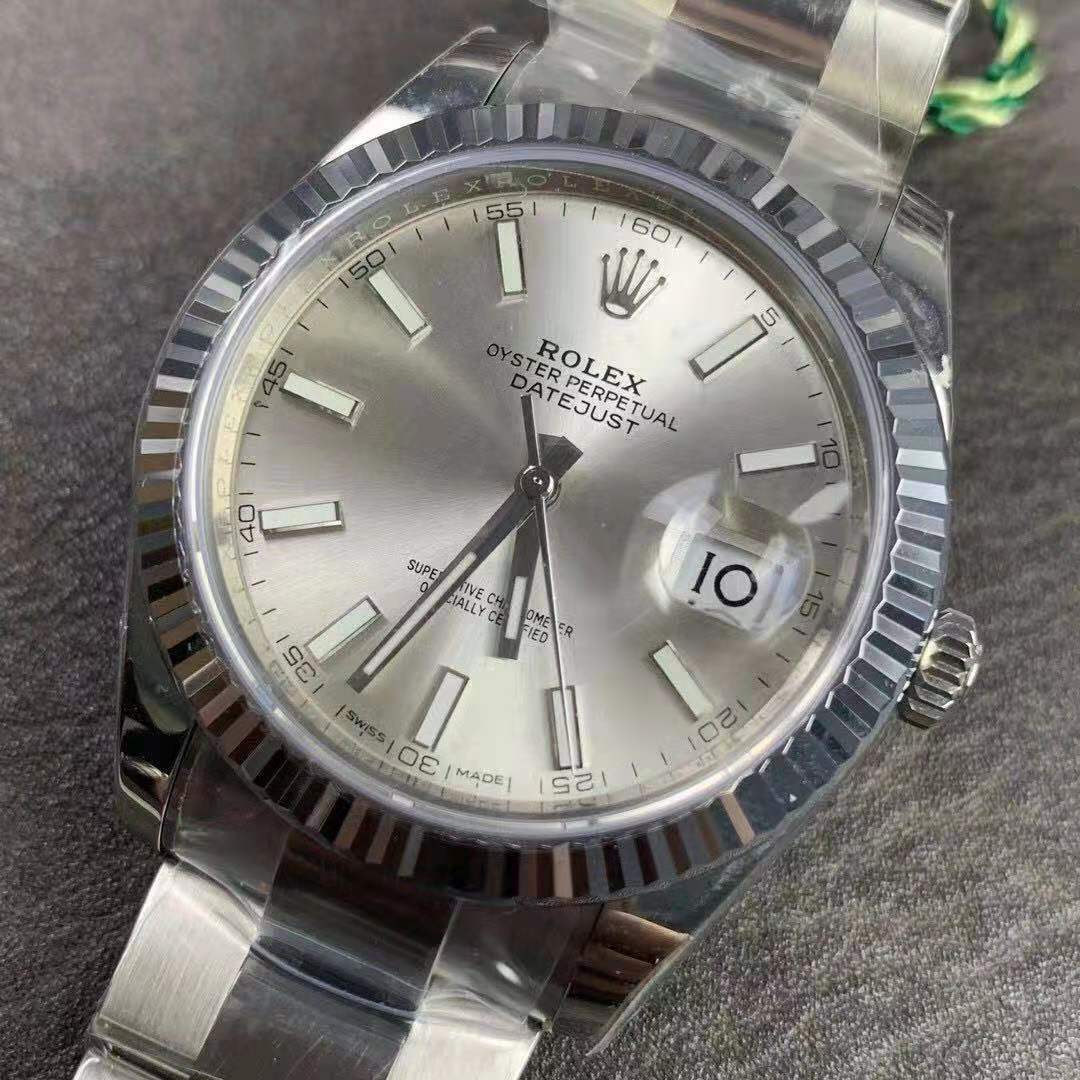 Replika Rolex Datejust II Gümüş Kadran