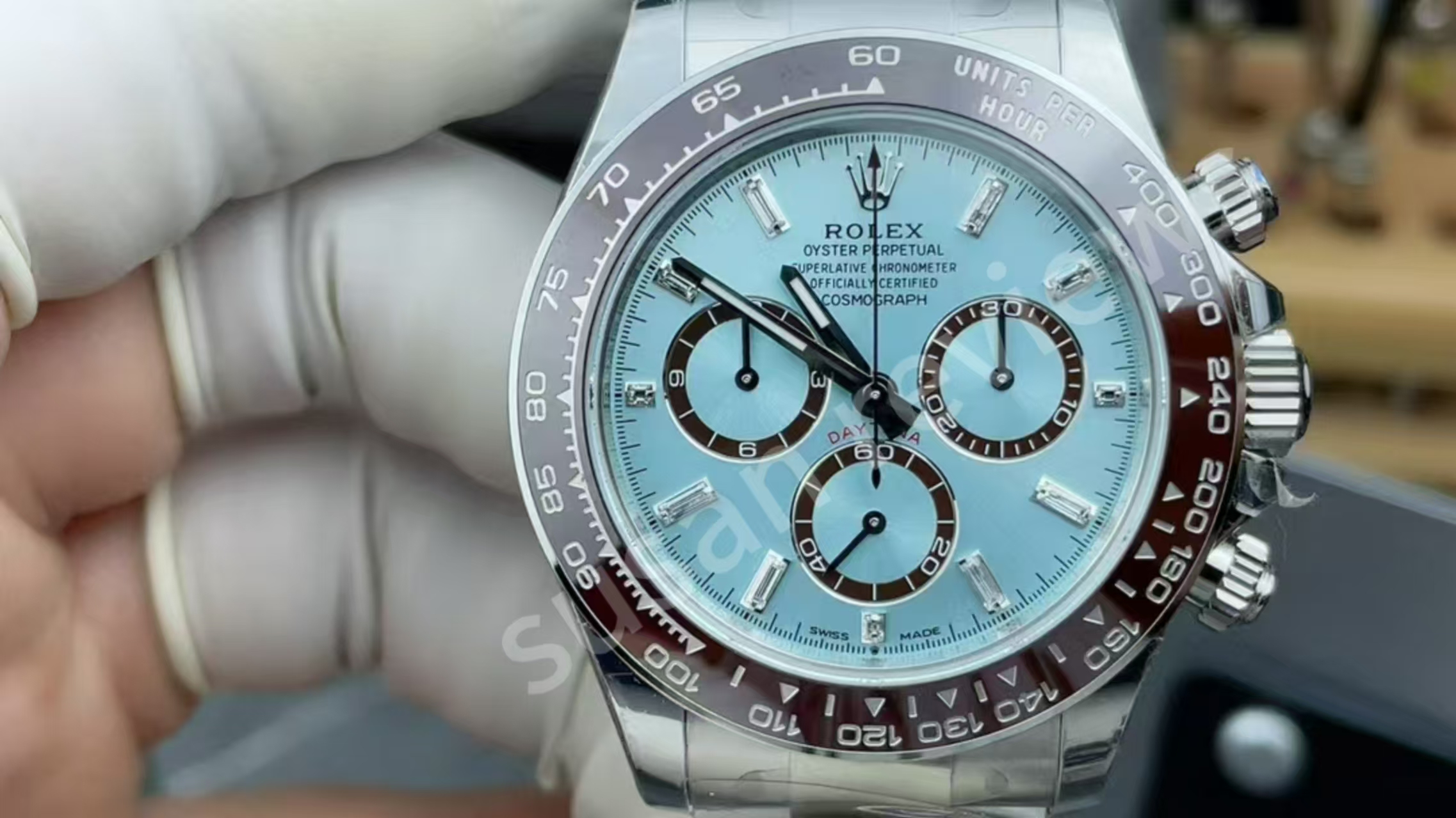 Rolex Daytona 126506 Buz Mavisi Kadran