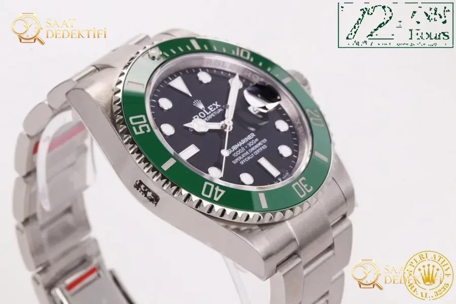 VS Factory Rolex 3235 mekanizmalı 41 mm Submariner serisi saat incelemesi - Arka Kapak ve Mekanizma Detayı