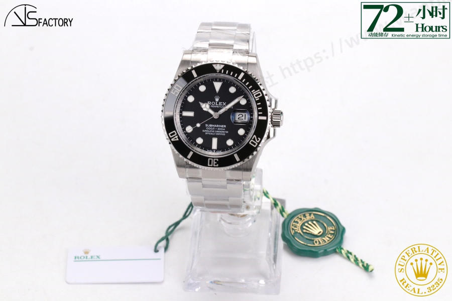 VS Factory Rolex 3235 mekanizmalı 41 mm Submariner serisi saat incelemesi — 5. fotoğraf