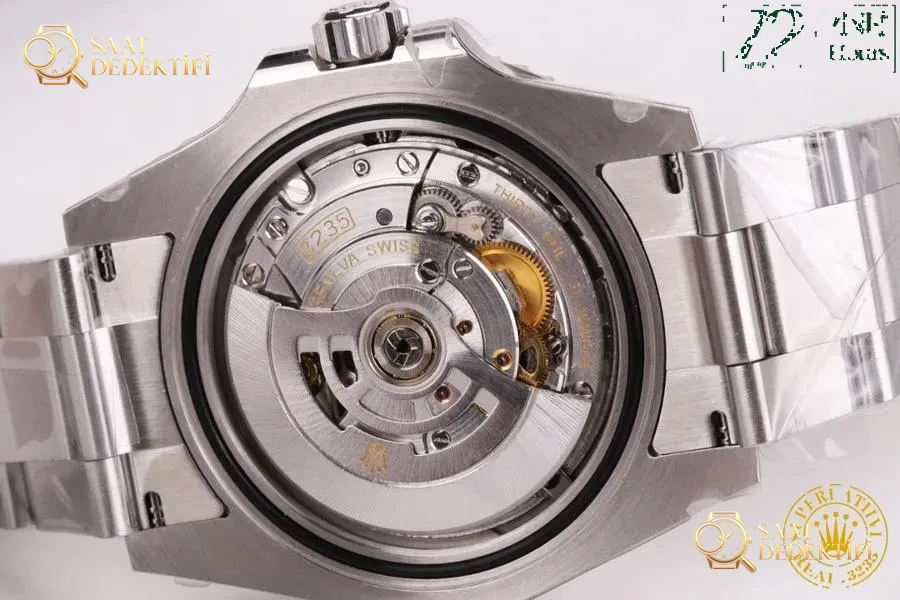 VS Factory Rolex 3235 mekanizmalı 41 mm Submariner serisi saat incelemesi - Klips Kilidi ve Lazer Damgalar