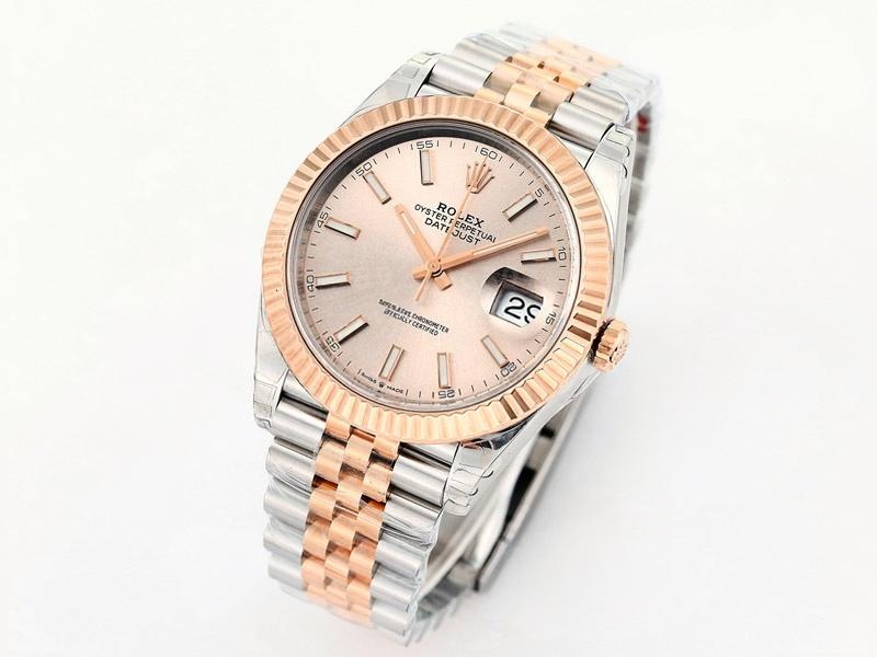 VS Factory Rolex 36 Datejust Rose Gold Kadran Replika Kol Saati - VS Watch — 2. fotoğraf