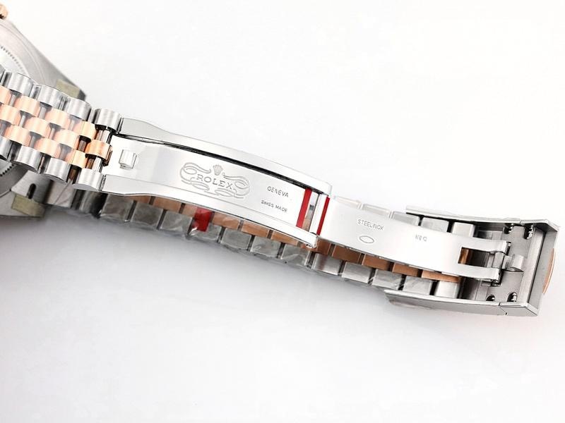 VS Factory Rolex 36 Datejust Rose Gold Kadran Replika Kol Saati - VS Watch — 9. fotoğraf