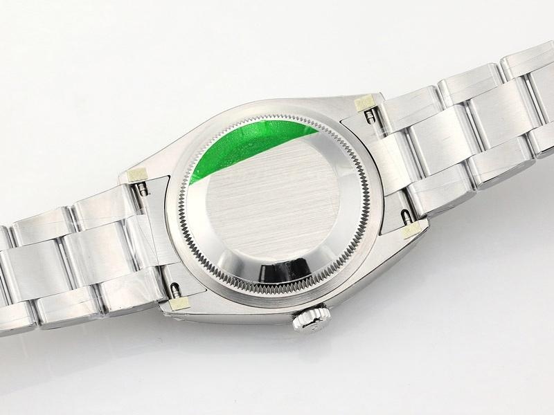 VS Factory Rolex 36 Oyster Perpetual sarı kadran replika kol saati - VS saat — 7. fotoğraf