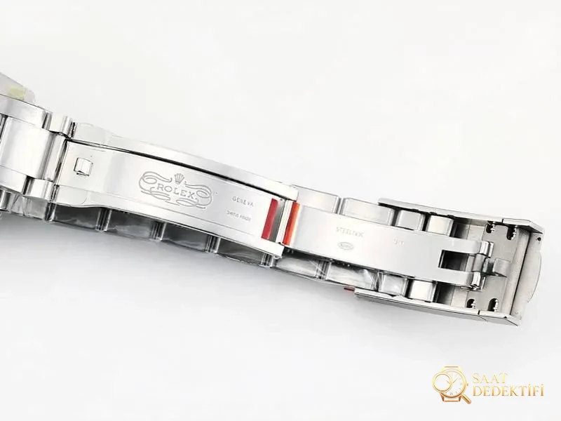 VS Factory Rolex 36 Oyster Perpetual sarı kadran replika kol saati - VS saat - Fosfor ve Super-LumiNova Gece Görünümü