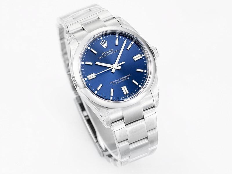 VS Factory Rolex 36 Oyster Perpetual Serisi Mavi Replika Kol Saati - VS Saat — 3. fotoğraf