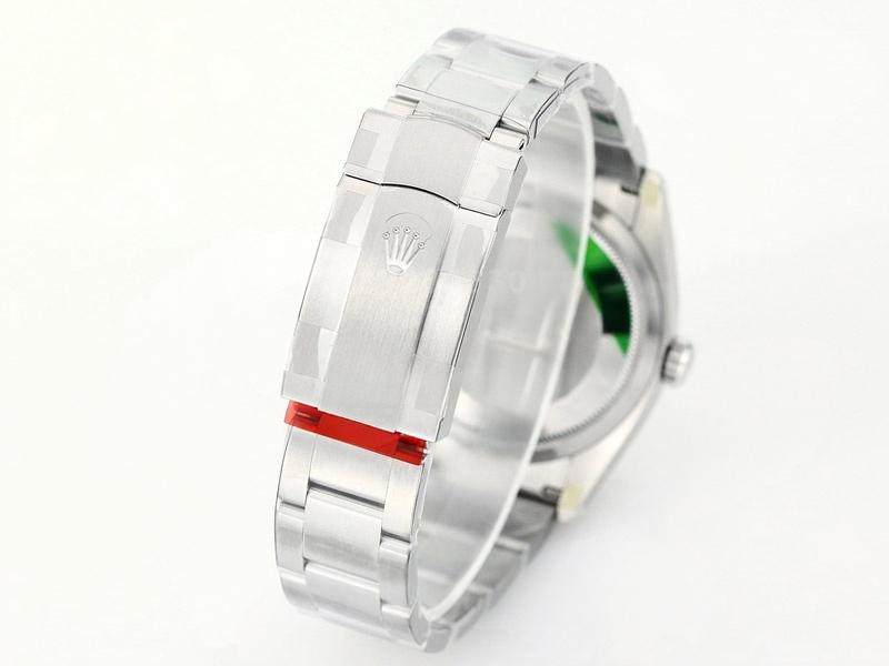 VS Factory Rolex 36 Oyster Perpetual Serisi Mavi Replika Kol Saati - VS Saat — 8. fotoğraf
