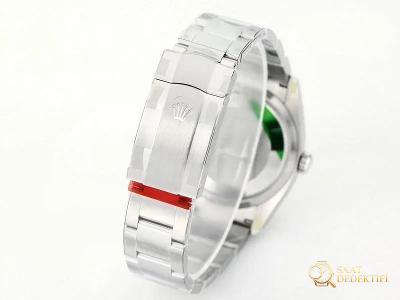 VS Factory Rolex 36 Oyster Perpetual Serisi Mavi Replika Kol Saati - VS Saat - Bilekte Duruş ve Kasa Orantısı