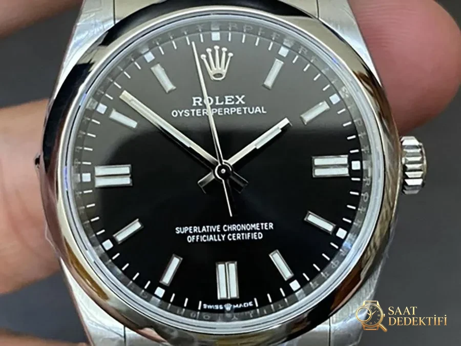 Rolex Oyster Perpetual VS Factory İncelemesi - Ön Görünüm ve Kasa Tasarımı