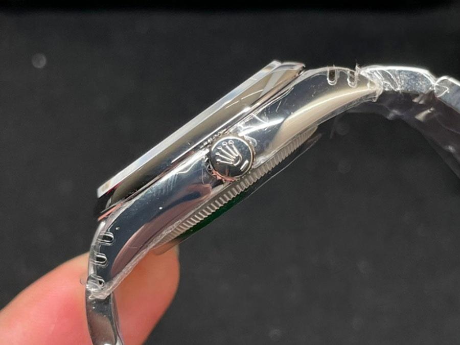 VS Factory Rolex 36 Oyster Perpetual Tiffany Kadranlı Replika Kol Saati - VS Saat — 5. fotoğraf