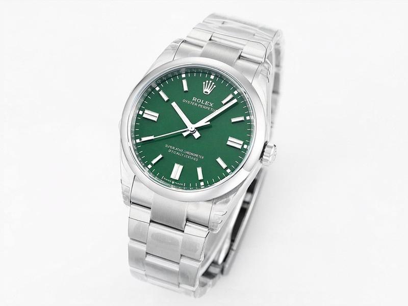 VS Factory Rolex 36 Oyster Perpetual Yeşil Kadran Replika Kol Saati-VS Saat — 2. fotoğraf