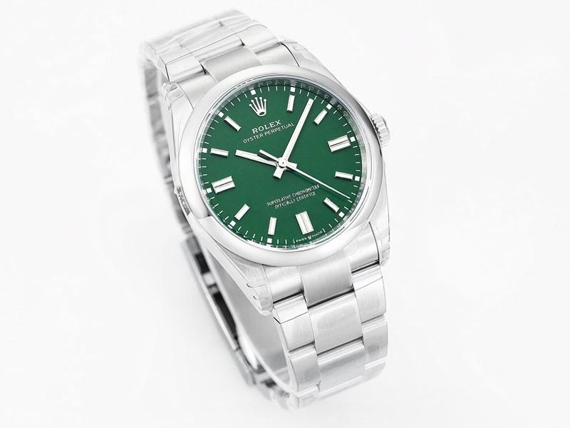 VS Factory Rolex 36 Oyster Perpetual Yeşil Kadran Replika Kol Saati-VS Saat — 3. fotoğraf