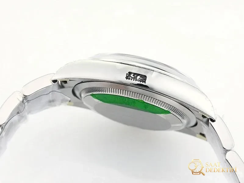 VS Factory Rolex 36 Oyster Perpetual Yeşil Kadran Replika Kol Saati-VS Saat - Makro Kadran ve İndeks İşçiliği