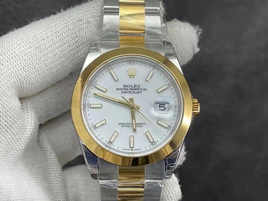 VS Factory Rolex 41 Datejust 126303-0015 Replika Kol Saati - VS Saat — 1. fotoğraf