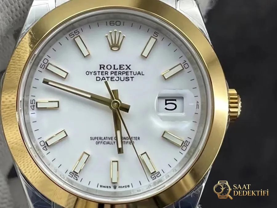 VS Factory Rolex 41 Datejust 126303-0015 Replika Kol Saati - VS Saat - Bilezik, Toka ve Klips Mekanizması