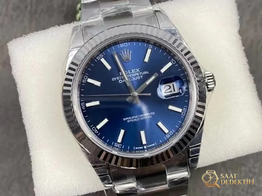VS Factory Rolex 41 Datejust 126334-0001 Replika Kol Saati - VS Saat - Kasa Profili ve Kurma Kolu İncelemesi