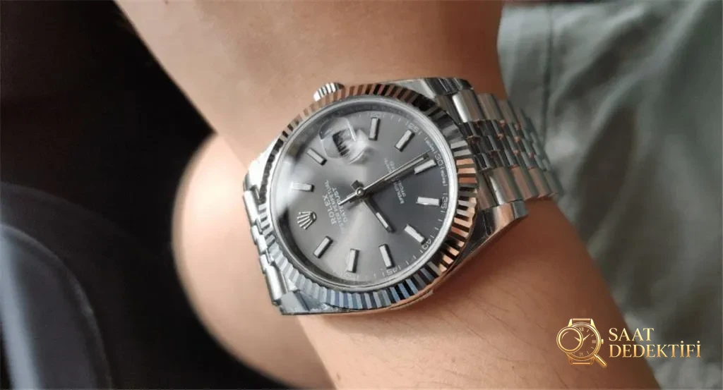 VS Factory Rolex 41 Datejust «3235 Mekanizması» 126334 Saat İncelemesi - Kadran Detayı ve Bezel İşçiliği