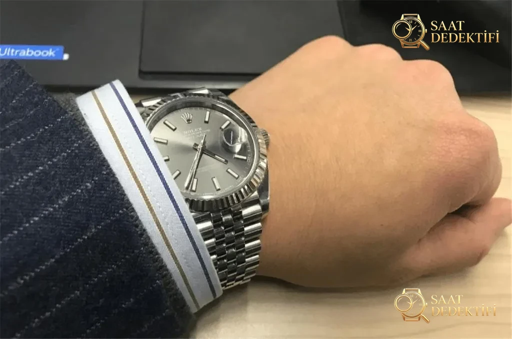 VS Factory Rolex 41 Datejust «3235 Mekanizması» 126334 Saat İncelemesi - Klips Kilidi ve Lazer Damgalar