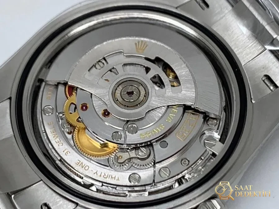 VS Factory Rolex 41 Datejust Gri Kadran Replika Saat - VS - Klips Kilidi ve Lazer Damgalar