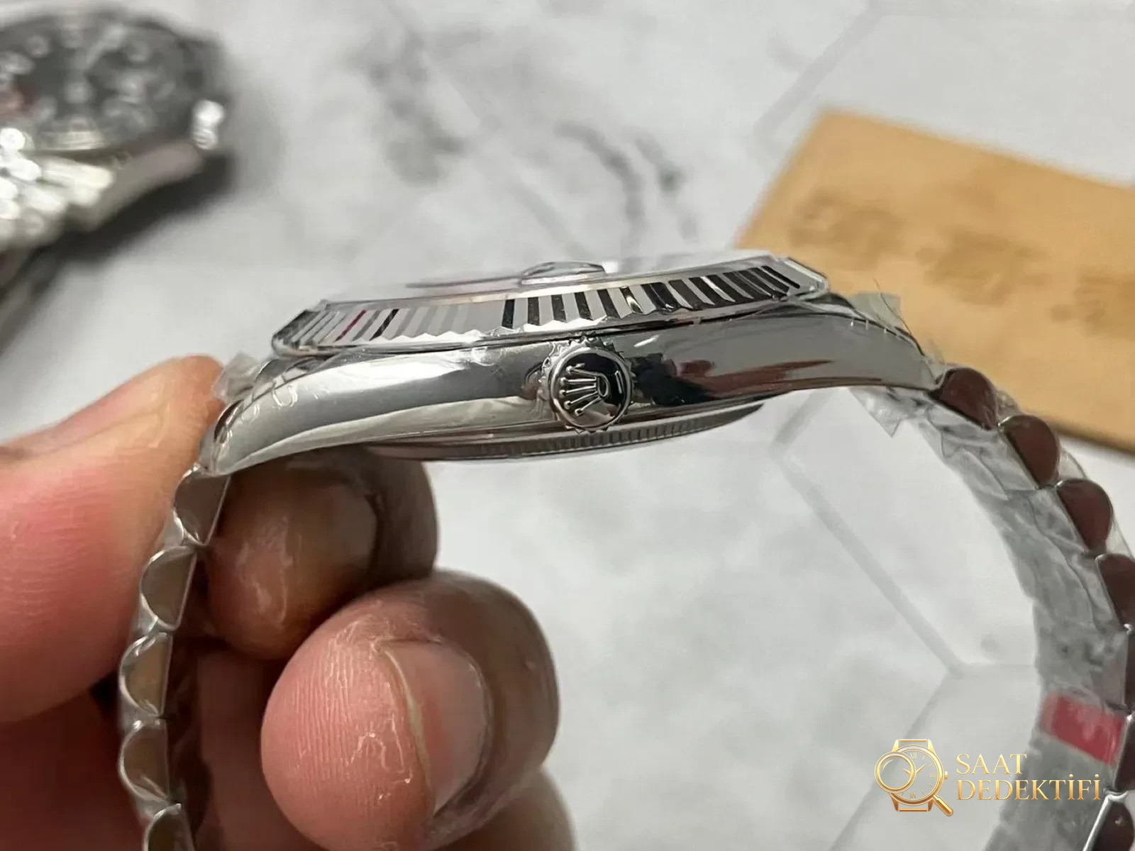 VS Factory Rolex 41 Datejust V2 nane yeşili renk, Dandong 3235 mekanizması — almaya değer mi? - Yan Profil ve Kordon Bağlantısı