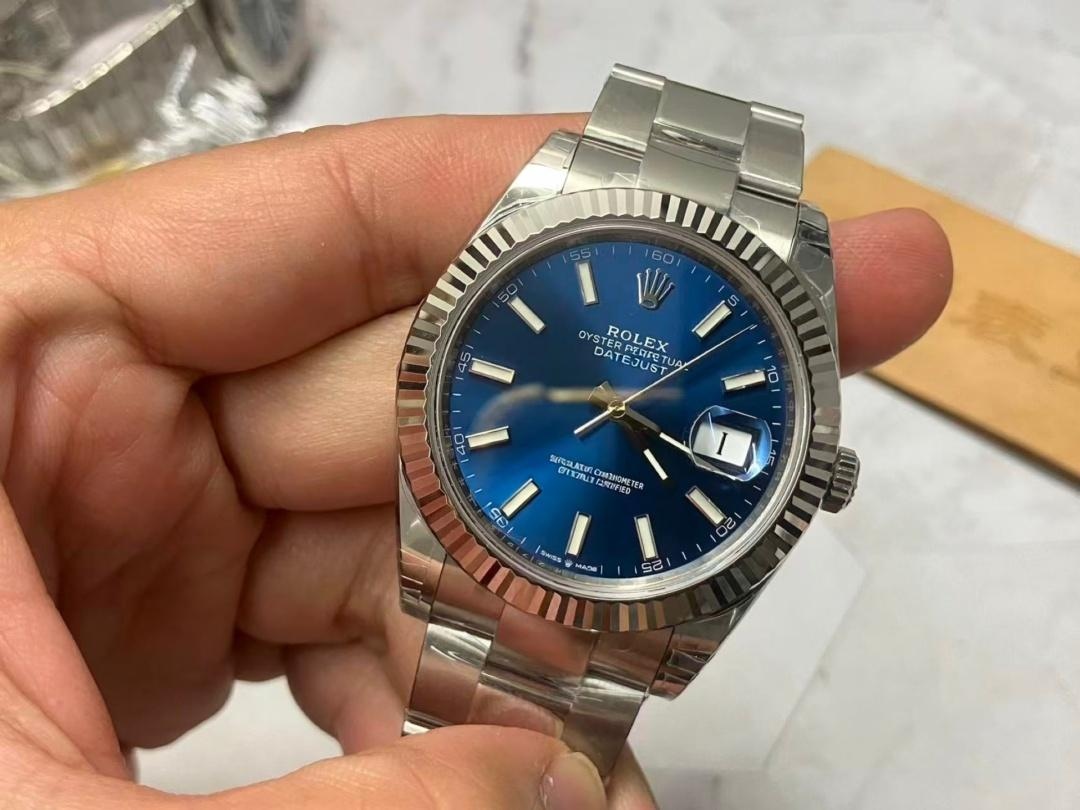 VS Factory Rolex 41 Datejust V2 Sürümü Güncellenen Beyaz Altın Tırtıklı Bezelin Kalitesi Nasıl? — 3. fotoğraf