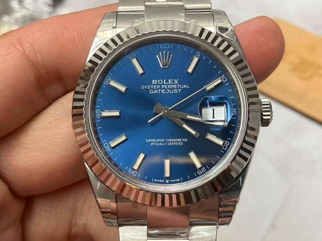 VS Factory Rolex 41 Datejust V2 Sürümü Güncellenen Beyaz Altın Tırtıklı Bezelin Kalitesi Nasıl? — 5. fotoğraf